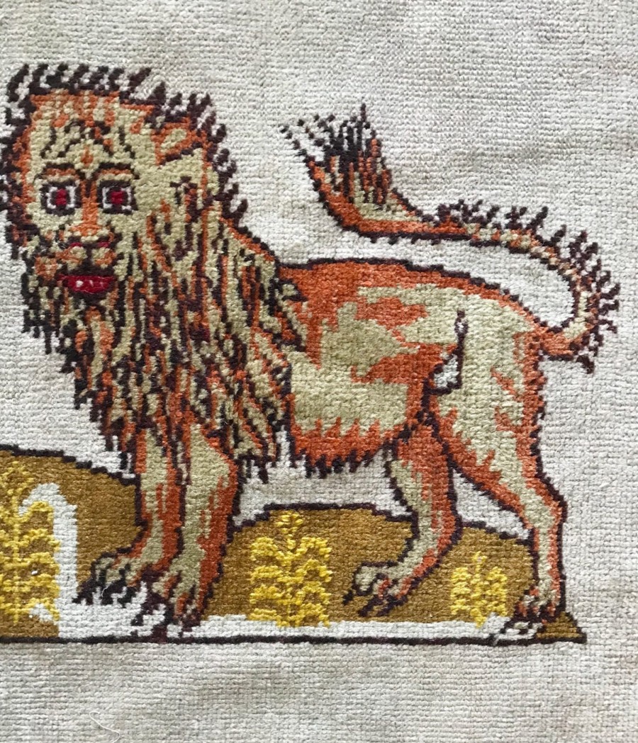 Home & Decor asli filinta | Antique Lion Kilim - Asli Filinta Official Site